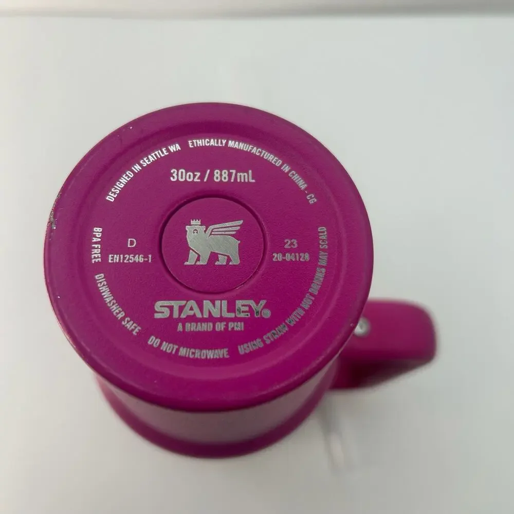 Stanley Quencher H2.0 FlowState 40oz Tumbler Mug Pink Stainless Steel With Straw - Picture 10 of 15